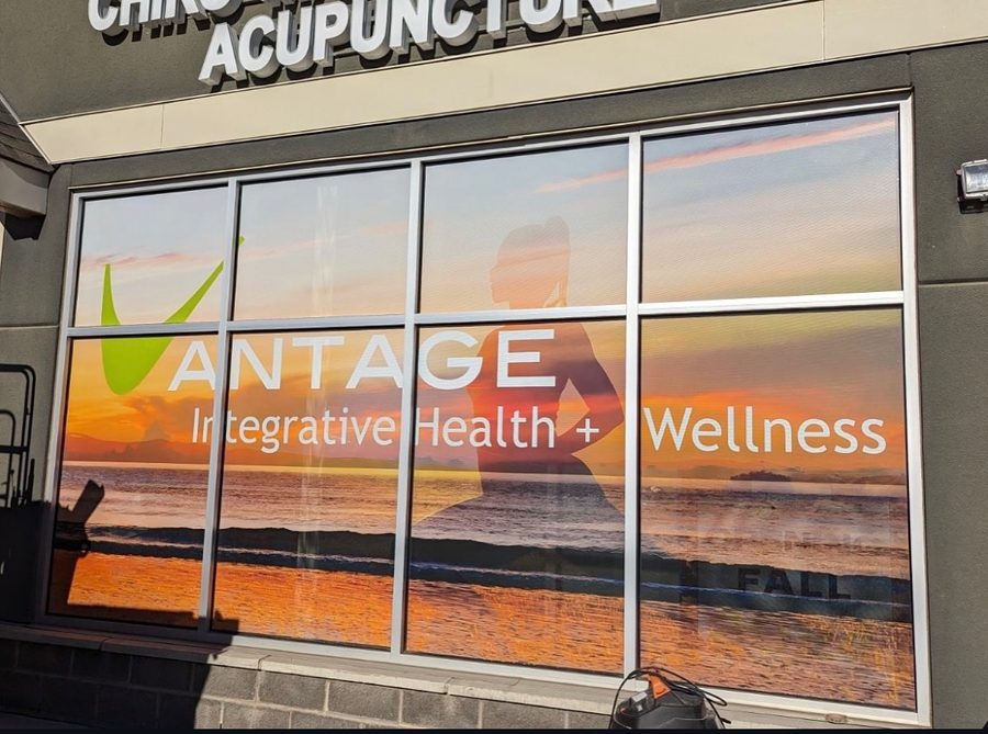 Retail storefront window graphics