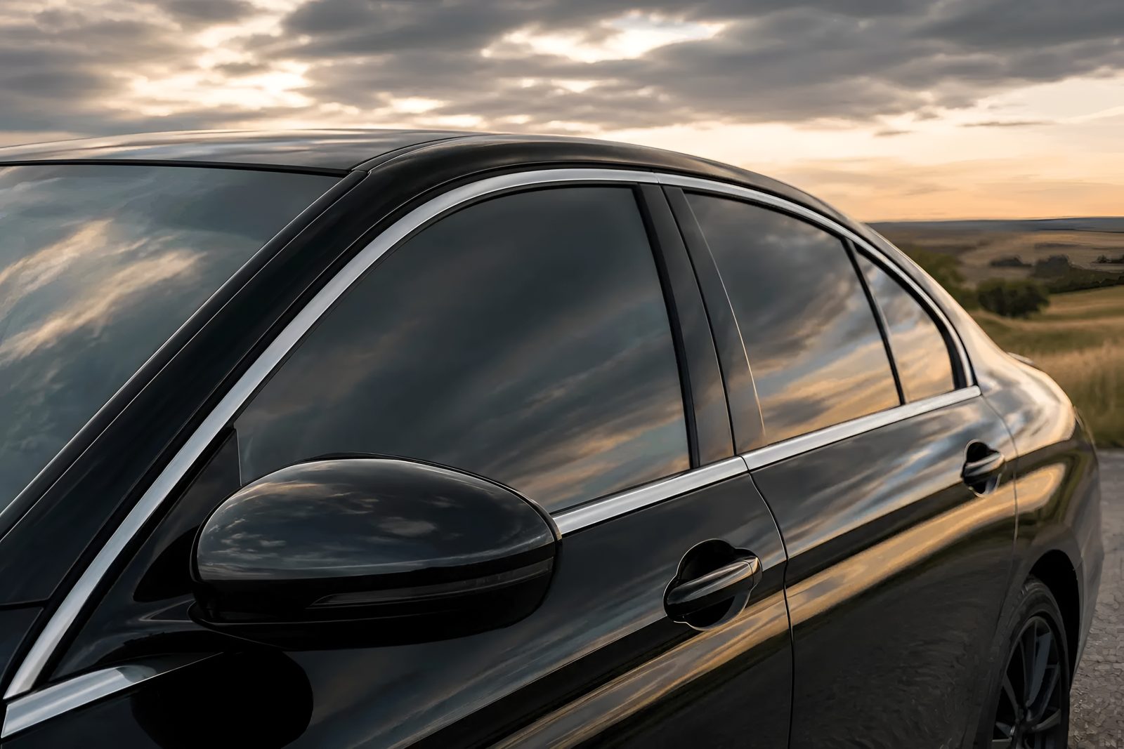Vehicle with window tint